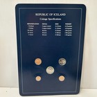 Iceland Coin Set 1983 Republic Of Iceland 5-coin   Stamp Collection