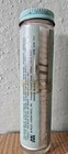 Vtg Glass Tube Of Alka-seltzer Tablets