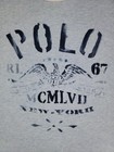 Nos Nwt Vintage Polo Ralph Lauren Red Blue Crew Neck Shirt Large 14-16