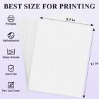 Stick And Stitch Embroidery Paper Wash Away 8 5   x11     8 Pcs Soluble Embroide