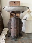 Antique Cast Iron Salter Household Scale No  49 British Made Weighs To 20lbs 