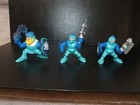 Fisher Price Great Adventures Knight   King Lot Of 7 Fire Ice Blue Gold Black 