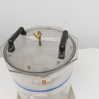 Acrylic Bubble Emission Leak Test Vacuum Chamber 20 Liter 13-1 2  X 16  Tall