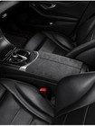 Fits Mercedes-benz E-glc-c- 2016-22 Center Armrest Alcantara Black