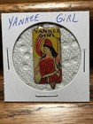 Yankee Girl Vintage Tin Tobacco Tag