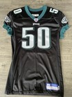 Authentic Game Worn 2005 Philadelphia Eagles Justin Ena Jersey Black Rare Byu Lb