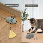 Interactive Cat Toys For Indoor Cats Remote Control Mouse Automatic Moving Ca   