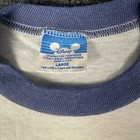 Vintage 80s Walt Disney World Donald Duck T-shirt Ringer Iconic Youth L Usa