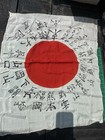 Japanese Wwii Flag  Original Silk Signed  Very Nice