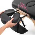 Universal Massage Table Face Cradle   Cushion  Adjustable Massage Chair Spa Bed 
