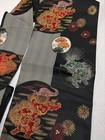 Japanese Kimono Retro Toshishi Nagoya Obi Belt Silk