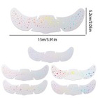 6pcs Glitter Freckles Patches Waterproof Temporary Tattoos Stickers Face Makeup