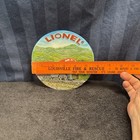 Lionel Collector Plate Santa Fe Locomotive Train Licensed Llc Small 5 3 4     R3