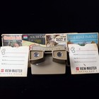 Vintage View-master  Stereoscopic 3d Viewer With 6 Travel-themed Picture Reels