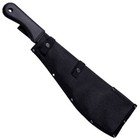Cold Steel Heavy Machete 14 625  Plain Edge 1055 Carbon Black Sheath - 97lhms