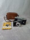 Vintage Kodak Tourist Ii Folding Camera Kodak Lens W  Leather Case