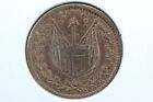 1863 Civil War Token Liberty And No Slavery Patriotic 4ppe