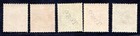 Germany-togo 1897 Overprinted On German Stamps Scott  2-6 Mint Never Hinged