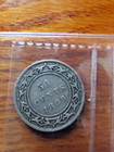 1899 50 Cents Graded F15 Narrow 9 Newfoundland