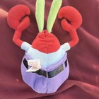 Ty Beanie Baby    mr  Krabs    8    Plush     Spongebob Squarepants Character