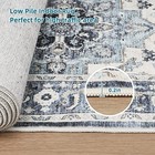  Runner Rug-2x8 Washable Distressed Hallway Runner Oriental Medallion Carpet 