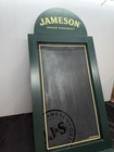 Jameson Irish Whiskey Chalk Board 38    Tall Hanging Wall Large Sign - 2009 Rare