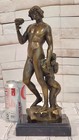 Michelangelo Greek God Dionysus   Roman Mythology Bacchus God Of Wine Bronze