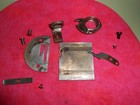 1953 Singer 99k Sewing Machine Bobbin   Needle Plates W  Spring Case Feed Dog