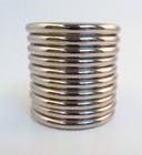 Welded 2  Nickel Steel Heavy Duty O-rings  243  Metal   pack Of 10 Pcs 