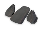 For Corvette C6 2005 - 2013 Black Alcantara Suede Shift Ebrake Console Cover Set