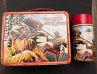 Vintage 1965 Fess Parker Daniel Boone Metal Lunch Box With Original Thermos     Co