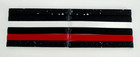 Nike Jordan Headbands 6 Pack Adult Elastic Black white red