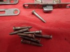 Vintage Singer Sewing Machine Bentwood Carrying Case Lock Set