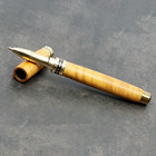 Personalized Luxury Unique Ballpoint Wood Pen Black Lacquer  8