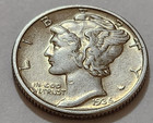 Au   Ch 1937 Mercury Dime Toned Ddo Ddr 10c 90  Silver  md23 