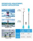 Oceanbroad Sup Paddle Adjustable Stand-up Paddleboard Kayak Aluminum Shaft 68-84