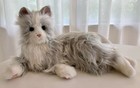 Joy For All Hasbro Interactive Cat Companion Pet Grey White Long Hair Realistic
