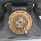 Vintage Black Bakelite Desk  Dial Rotary Retro Landline  Telephone  For Parts