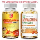 Ashwagandha 5000mg - 120 Capsules High Strength Stress Fatigue Anxiety Relief