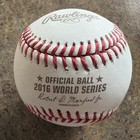 Willson Contreras Signed World Series Baseball Cubs 2016 Champs