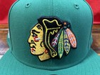 Hat Club Chicago Blackhawks Stanley Cup Kelly Green New Era Fitted 7 7 8 Gray Uv