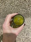 Vintage Olive Green Plastic Kids Juice Cups Silite Usa 8 Oz Mid Century Lot Of 2