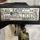 Allen Bradley Smp-2 193   b1l7 Series B  B110 Contactor Overload Relay 3-pole