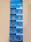 10 Piece Lr44 Maxell A76 L1154 Ag13 357 New Alkaline Battery  please Read  