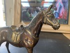 Vintage Brass Or Bronze Horse Sculpture Figurine