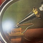Rca His Master s Voice Victor Phonograph Nipper Metal Serving Tray 12x14 