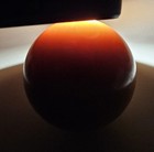 Vintage Catalin Bakelite Butterscotch Egg Yolk Billiard Pool Ball 174g
