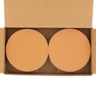 Dura-gold 1500 Grit 3  Green Film Hook   Loop Sanding Discs For Da Sanders 30pc