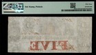 1861  5 The Bank Of South Carolina  Charleston Broken Bank Note    Pmg Au 53 