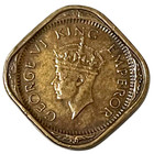1945 1 2 Anna India British George Km  534b World Coin Lot Calcutta Lot B1-302